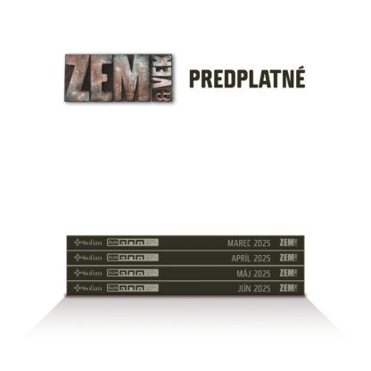 Predplatné 2025 Zem&Vek (marec - jún)