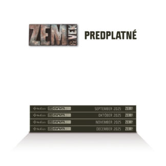 Predplatné 2025 Zem&Vek (september - december)